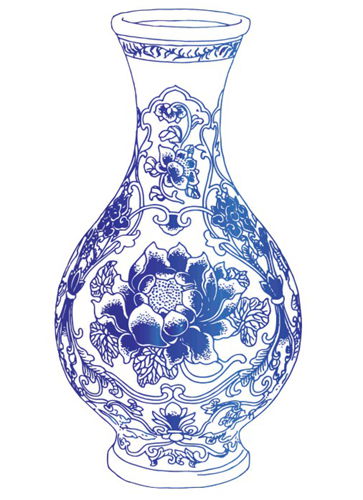 禮品市場青花系列產品蔚然成風