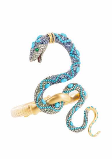 Boucheronand HaramiKlossowska蛇形臂鐲