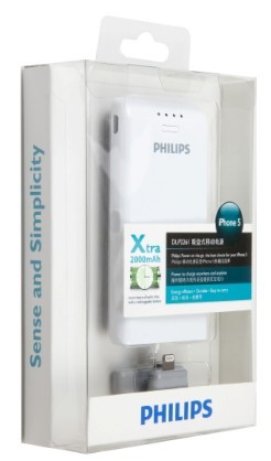 飛利浦DLP2261移動電源舞臺獨秀 如假包換“白富美”