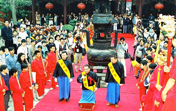 太原第二屆世界關公文化博覽會 兩岸信眾見證“信義關公”