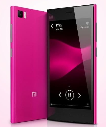 玫紅色小米3 您中意嗎？