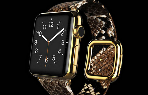 奢華定制版Apple Watch達(dá)百萬元人民幣